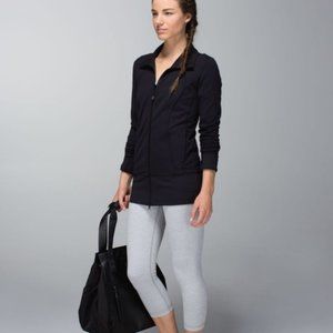 Lululemon Nice Asana Jacket - Black - Size 4